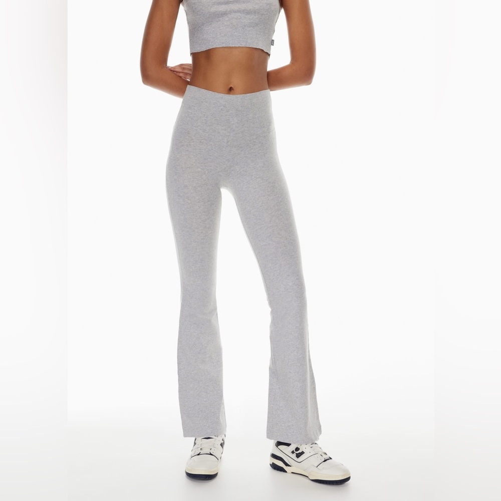 TNA Light Gray Flare Leggings